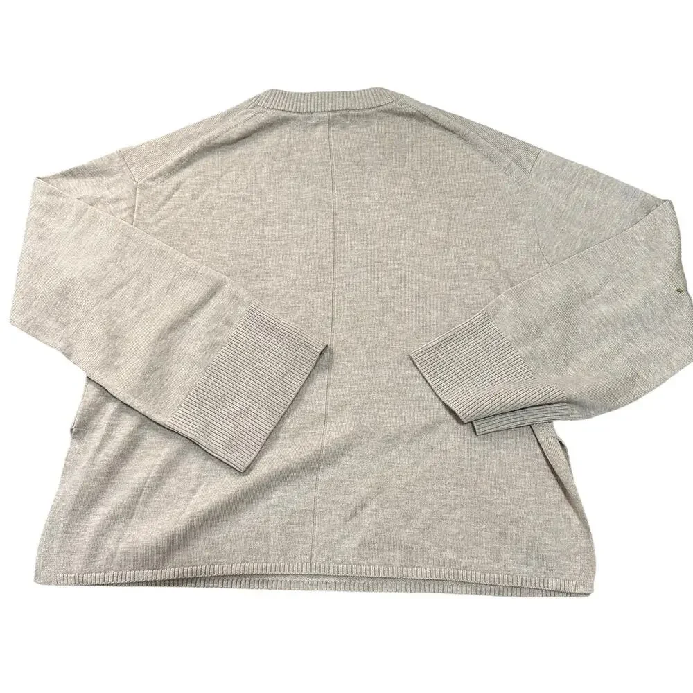 H&M Women's Cashmere-Blend Sweater Size M In Light Beige Melange - Picture 2 of 12